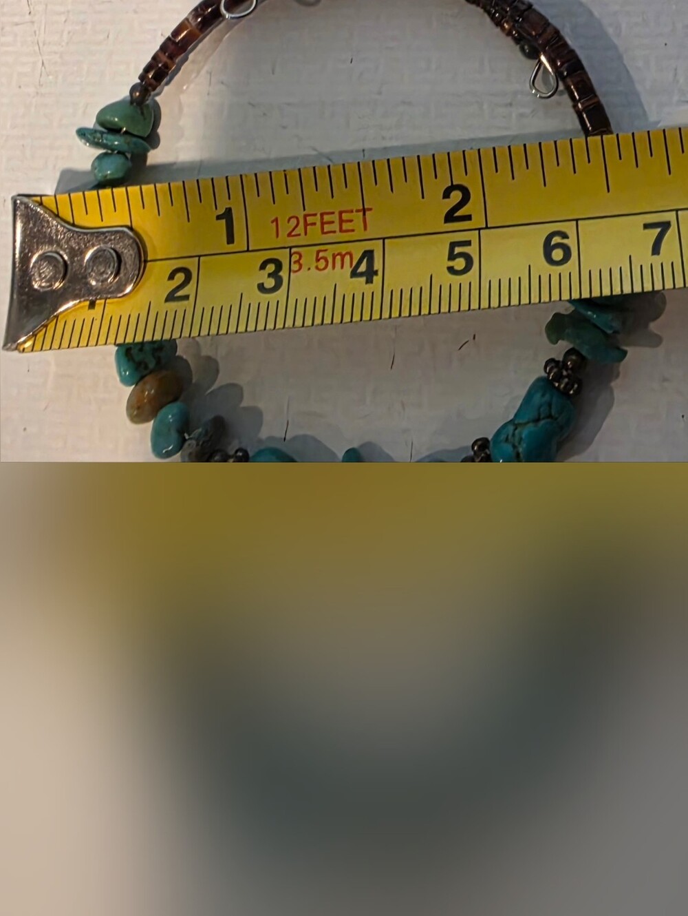 Native Bay Turquoise Nuggets Wrap Bracelet NWT - Picture 6 of 8